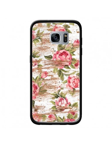 Coque Eco Love Pattern Bois Fleur pour Samsung Galaxy S7 - Maximilian San