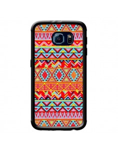 Coque India Style Pattern Bois Azteque pour Samsung...