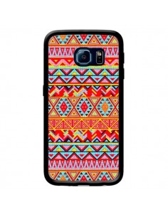 Coque India Style Pattern Bois Azteque pour Samsung...