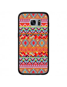 Coque India Style Pattern Bois Azteque pour Samsung...