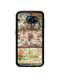 Coque Lady Rococo Bois Fleur pour Samsung Galaxy S6 -...