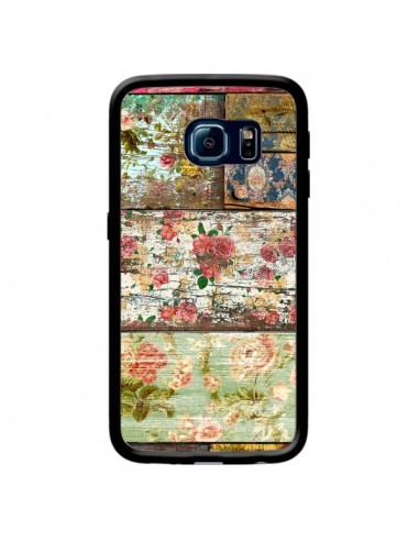 Coque Lady Rococo Bois Fleur pour Samsung Galaxy S6 Edge - Maximilian San