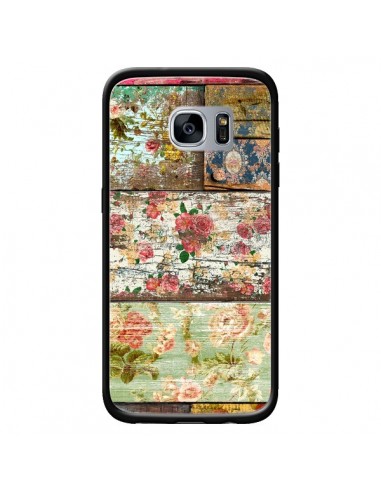 Coque Lady Rococo Bois Fleur pour Samsung Galaxy S7 - Maximilian San