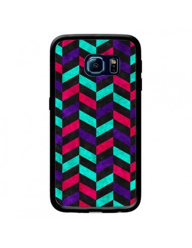 Coque Azteque Geometric Mundo pour Samsung Galaxy S6 Edge - Maximilian San