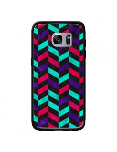 Coque Azteque Geometric Mundo pour Samsung Galaxy S7 - Maximilian San