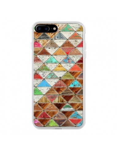 Coque iPhone 7 Plus et 8 Plus Love Pattern Triangle - Maximilian San