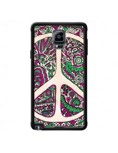 Coque Peace and Love Azteque Vainilla pour Samsung Galaxy...