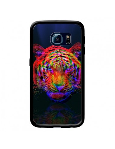Coque Tigre Beautiful Aberration pour Samsung Galaxy S6 Edge - Maximilian San