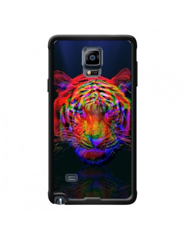Coque Tigre Beautiful Aberration pour Samsung Galaxy Note 4 - Maximilian San