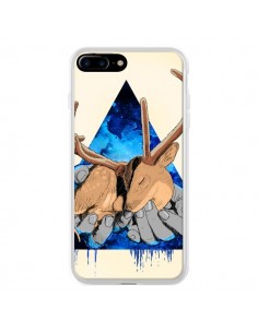 Coque iPhone 7 Plus et 8 Plus Cerf Triangle Seconde...