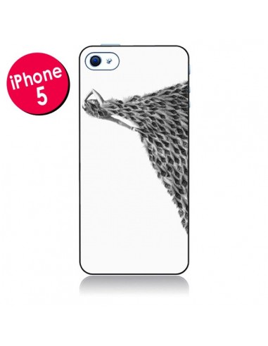 Coque Peacock Paon Robe Femme pour iPhone 5 - Jenny Liz Rome