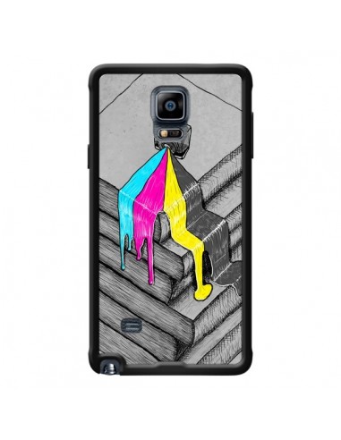 Coque Appareil Photo Bleeding Words pour Samsung Galaxy Note 4 - Maximilian San