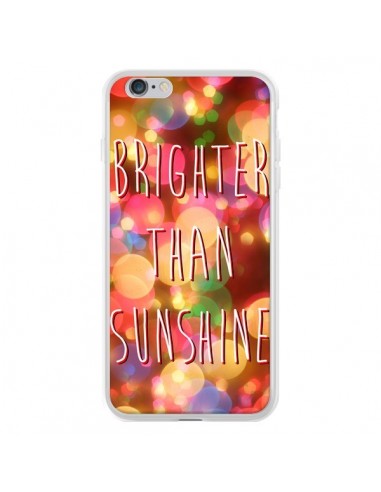 Coque iPhone 6 Plus et 6S Plus Brighter Than Sunshine Paillettes - Maximilian San