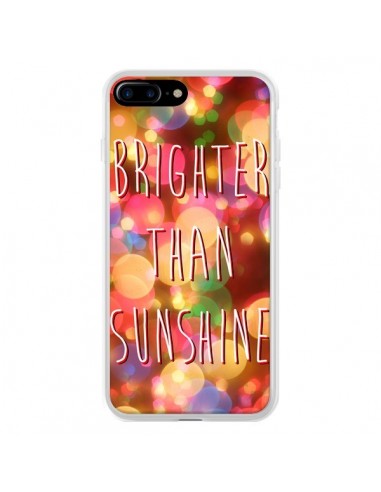 Coque iPhone 7 Plus et 8 Plus Brighter Than Sunshine Paillettes - Maximilian San