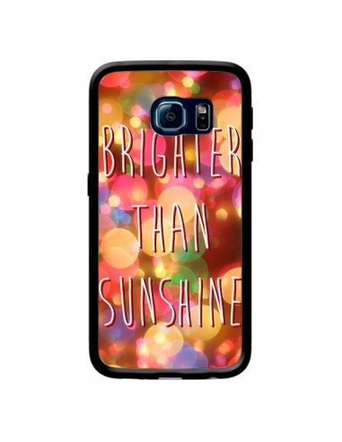 Coque Brighter Than Sunshine Paillettes pour Samsung Galaxy S6 Edge - Maximilian San