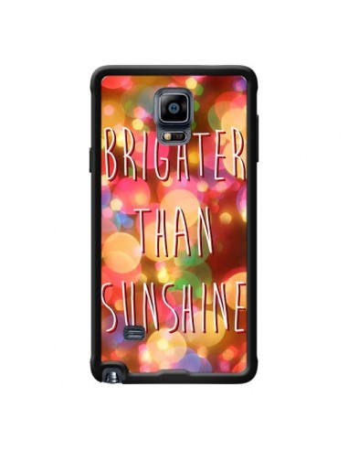 Coque Brighter Than Sunshine Paillettes pour Samsung Galaxy Note 4 - Maximilian San