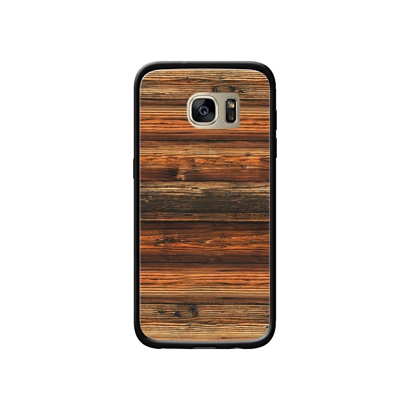 Coque Style Bois Buena Madera pour Samsung Galaxy S7 Edge - Maximilian San