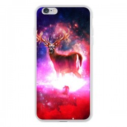 Coque iPhone 6 Plus et 6S Plus Cosmic Deer Cerf Galaxy -...