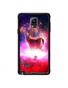 Coque Cosmic Deer Cerf Galaxy pour Samsung Galaxy Note 4...