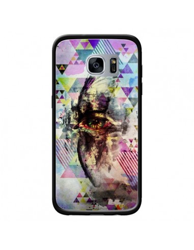 Coque Oeil Triangle Oiseau Cry Bird pour Samsung Galaxy S7 - Maximilian San