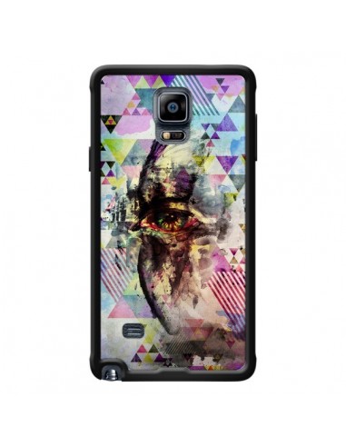 Coque Oeil Triangle Oiseau Cry Bird pour Samsung Galaxy Note 4 - Maximilian San