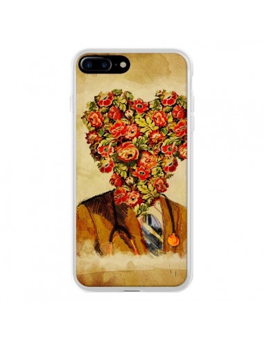 Coque iPhone 7 Plus et 8 Plus Docteur Love Fleurs - Maximilian San