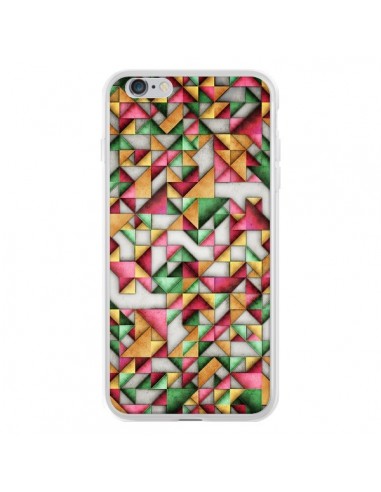 Coque iPhone 6 Plus et 6S Plus Azteque Triangle Geometric World - Maximilian San