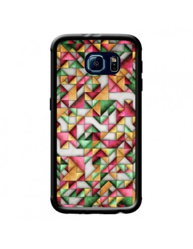 Coque Azteque Triangle Geometric World pour Samsung Galaxy S6 - Maximilian San