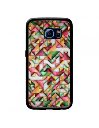 Coque Azteque Triangle Geometric World pour Samsung Galaxy S6 Edge - Maximilian San