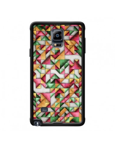 Coque Azteque Triangle Geometric World pour Samsung Galaxy Note 4 - Maximilian San