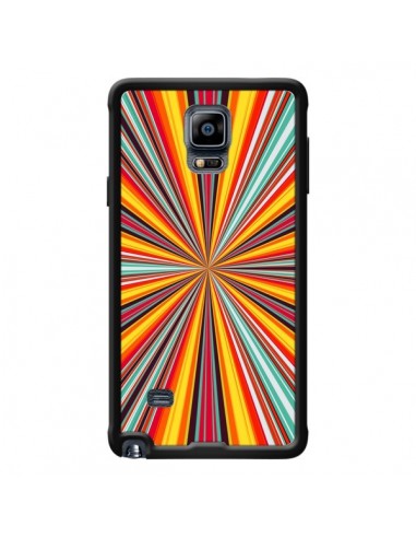 Coque Horizon Bandes Multicolores pour Samsung Galaxy Note 4 - Maximilian San