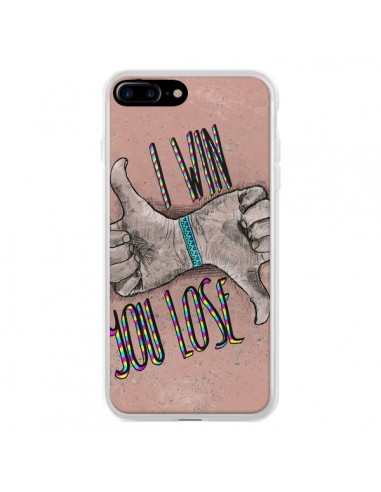 Coque iPhone 7 Plus et 8 Plus I win You lose - Maximilian San