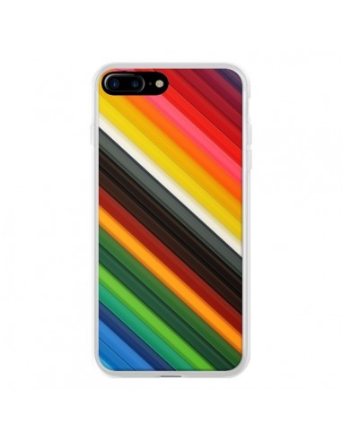 Coque iPhone 7 Plus et 8 Plus Arc en Ciel Rainbow - Maximilian San