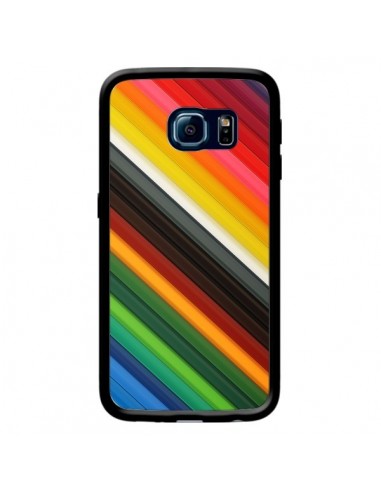 Coque Arc en Ciel Rainbow pour Samsung Galaxy S6 Edge - Maximilian San