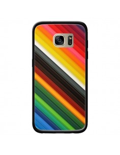 Coque Arc en Ciel Rainbow pour Samsung Galaxy S7 Edge -...