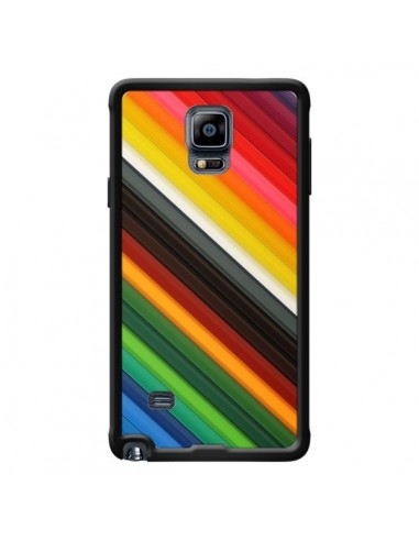 Coque Arc en Ciel Rainbow pour Samsung Galaxy Note 4 - Maximilian San
