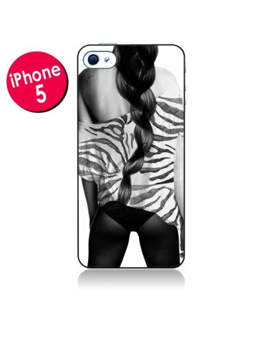 Coque Femme Zebre pour iPhone 5 - Jenny Liz Rome