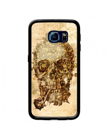 Coque Lord Skull Seigneur Tête de Mort Crane pour Samsung Galaxy S6 Edge - Maximilian San