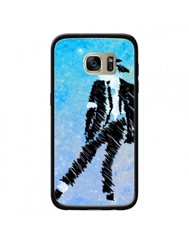 Coque Michael Jackson Chanteur pour Samsung Galaxy S7 Edge - Maximilian San