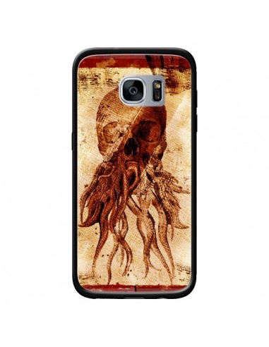 Coque Octopu Skull Poulpe Tête de Mort pour Samsung Galaxy S7 - Maximilian San