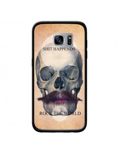 Coque Rock Skull Tête de Mort pour Samsung Galaxy S7 -...