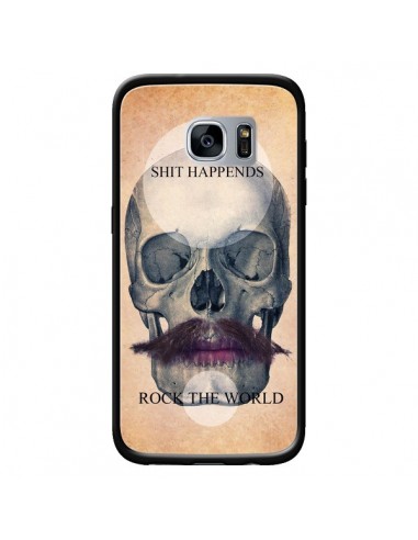 Coque Rock Skull Tête de Mort pour Samsung Galaxy S7 - Maximilian San
