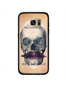 Coque Rock Skull Tête de Mort pour Samsung Galaxy S7 Edge...