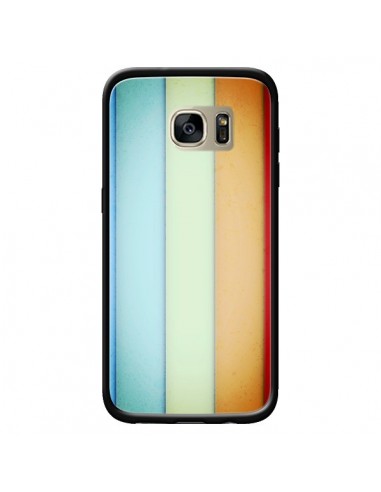 Coque Lignes Verticales Geometric pour Samsung Galaxy S7 Edge - Maximilian San