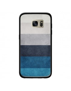 Coque Bandes Horizontales Greece Hues pour Samsung Galaxy...