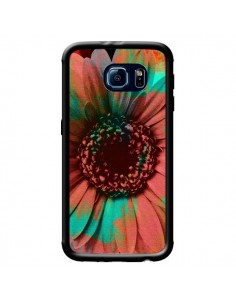 Coque Tournesol Lysergic Flower pour Samsung Galaxy S6 -...