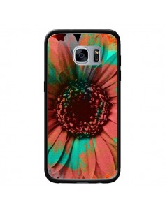 Coque Tournesol Lysergic Flower pour Samsung Galaxy S7 -...