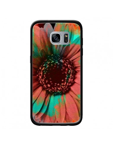 Coque Tournesol Lysergic Flower pour Samsung Galaxy S7 - Maximilian San