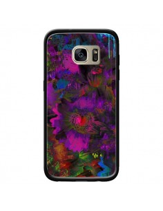 Coque Fleurs Lysergic Lujan pour Samsung Galaxy S7 Edge -...