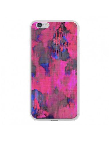 Coque iPhone 6 Plus et 6S Plus Fleurs Rose Lysergic Pink - Maximilian San